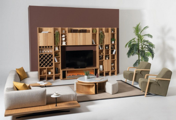 Obývací pokoj Konferenční stolek Stůl Design Nábytek Luxus Vybavení Moderní