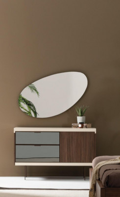 Ložní izba Konzolní Skříně Luxusní Dřevo S Sklem Moderní Design