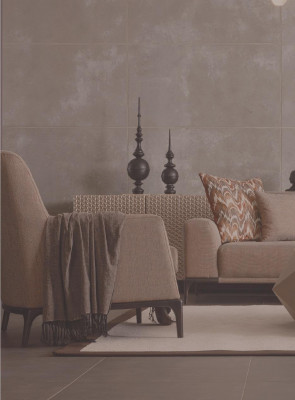 Obývací pokoj křeslo Design Pohovka Luxusní čalouněná Moderní Hnědý Dřevo Textilní