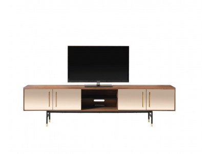Lowboard rtv Regal Sideboard hnědý rtv Design Luxus dřevěný nábytek 260cm