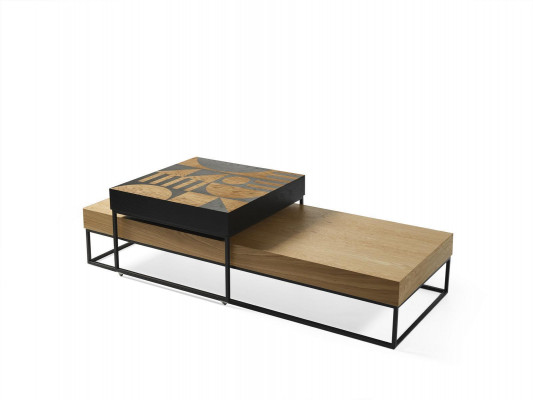 Stůl Braun Luxus ze dřeva designový kavárenský stůl nábytek nový