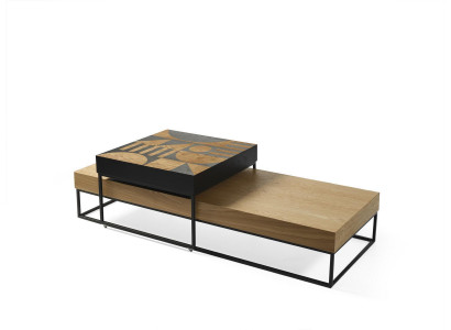 Stůl Braun Luxus ze dřeva designový kavárenský stůl nábytek nový