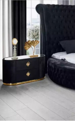 Bezpečnostní stolek Noční stolek Noční konzole Design Ložnice Stůl Noční stolky Nový