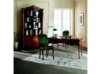 Italský styl nábytku kancelářské zařízení psací stůl stůl židle set 3 kusy.