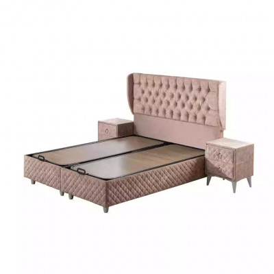Postel postel 160x200cm včetně matrace, rámu postele design měkká postelní postel