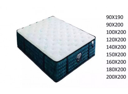 Kingsize matrace tlusté luxusní matrace 200x200cm 50cm velké ortopedické.