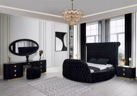 Ovalní toaletní stolek Předsíňový stůl se židlí Ložnicové stoly Toaletní stoly.