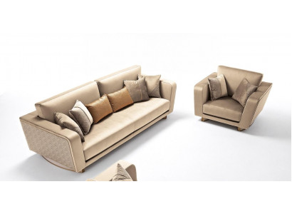 Sofa sestava 3+1 Místná sada designových pohovek potahových pohovek Relaxační moderní Nový