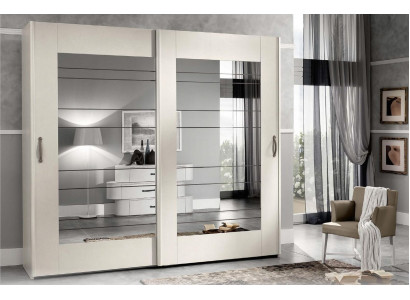 Luxusní šatní skříň se zatahovacími dveřmi, šatní skříň do ložnice.