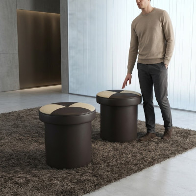 Design Polster Hocker Fußhocker Ottomane Sitz Chaise Gepolstert FT008 -> Designový polstrový polštář stojan na nohy Ottomane Seat Chaise Polstrovaný FT008