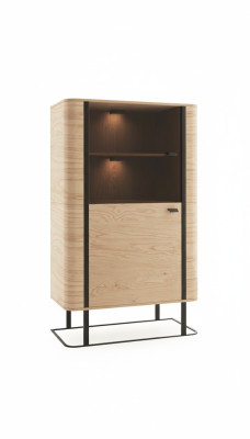 Vitrine Aktenschrank Schrank Vitrinen Büro Wohnzimmer Dekor Hochschrank