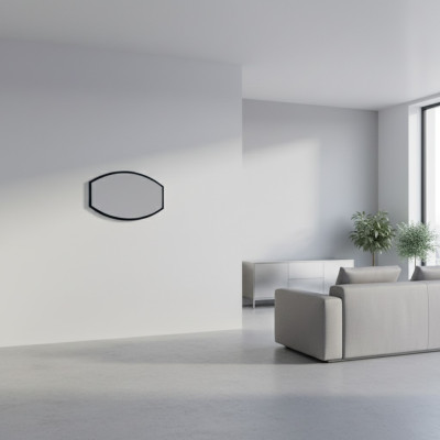 Zrcadlo Nástěnné zrcadlo designérské pro chodby obývací pokoj koupelna dřevo sklo dekorativní design
