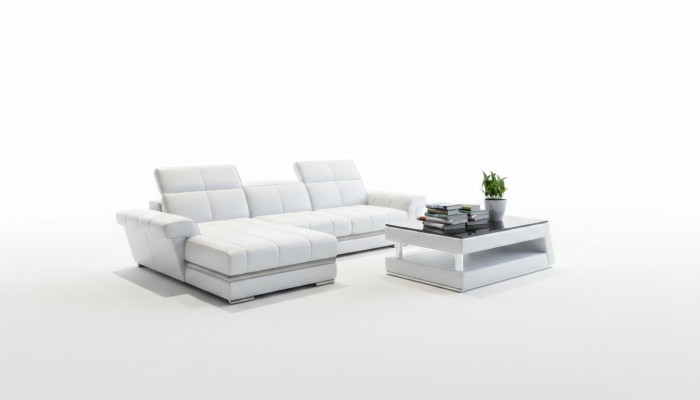 Ledersofa Sofa Couch Polster Wohnlandschaft Designer Ledersofa L Form