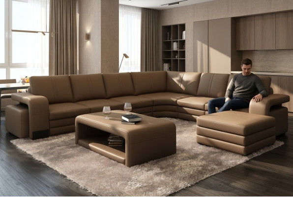 Design Modern Couchtisch franco Tische Wohnzimmer Tisch Gepolstert