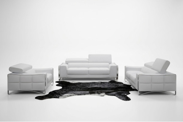 Multifunktions Ledercouch Sitz Polster Wohnzimmer Leder Garnitur Sofa