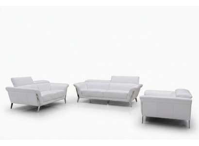 Multifunktions Ledercouch Sitz Polster Wohnzimmer Leder Garnitur Dekor Sofa
