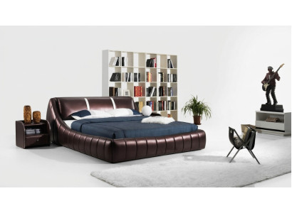 Modernes Hotel Design Bett XXL Betten Luxus Stil Doppel Leder 140 160 180x200cm
