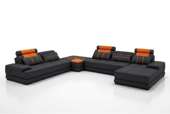 XXL Designer Wohnlandschaft Polster Ecksofa EckGarnitur Sofa Couch