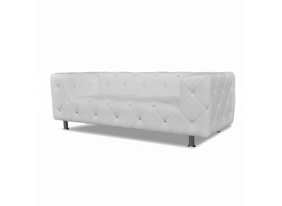 Chesterfield Sofa Kožená pohovka Designérská křišťálová sedačka čalouněná pohovka pohledávky Nová