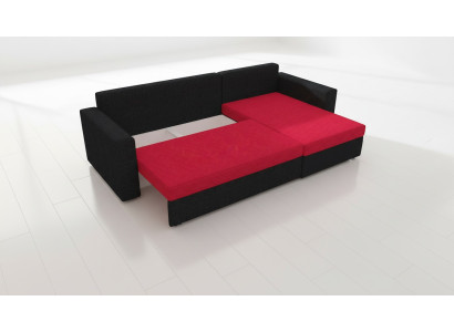 Klassische Ecksofa Schlafsofa Couch Polster Eckgarnitur Ecksofa Bettfunktion