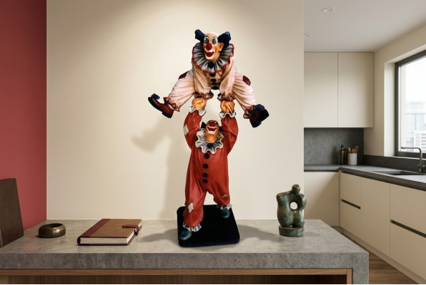 DesigClown Eingestellt Figur Statue Skulptur Figuren Skulpturen Dekoration 5017