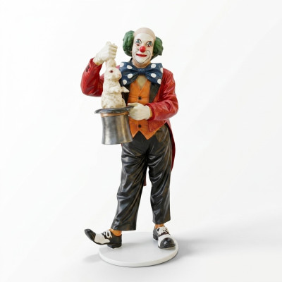 Design Clownmagier Figur Statue Skulptur Figuren Skulpturen Dekoration Deko 5027