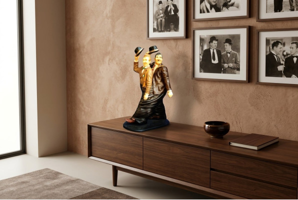 Design Figur Zwillinge Statue Skulptur Figuren Skulpturen Dekoration Deko 5370
