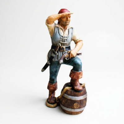 Design Pirat Figur Statue Skulptur Figuren Skulpturen Dekoration Deko 5601 Neu