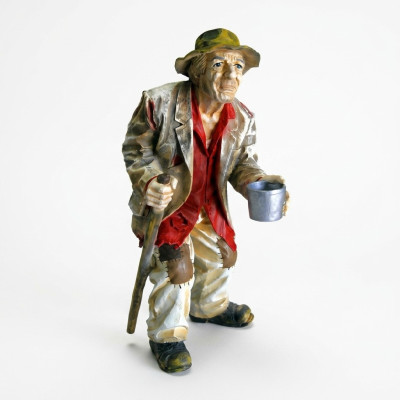 Design Bettler Figur Statue Skulptur Figuren Skulpturen Dekoration Deko 5623 Neu