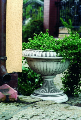 Blumenkübel Pflanz Kübel Dekoration Figur Blumentöpfe Garten Natur Vasen