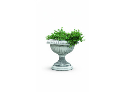 Blumenkübel Pflanz Kübel Dekoration Figur Blumentöpfe Garten Natur Vasen