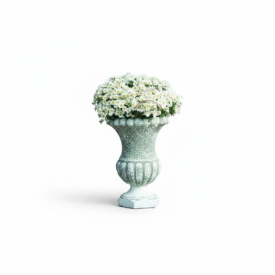 Natur Blumenkübel Pflanz Kübel Dekoration Figur Blumentöpfe Garten Vasen