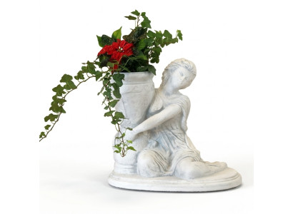 Blumenkübel Pflanz Kübel Dekoration Figur Blumentöpfe Vasen Natur Garten