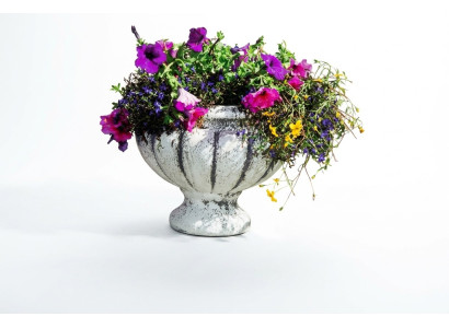 Blumenkübel Pflanz Kübel Dekoration Figur Blumentöpfe Natur Vasen Garten