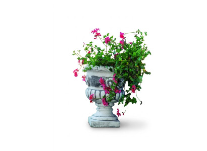 Blumenkübel Pflanz Kübel Natur Dekoration Figur Vasen Blumentöpfe Garten