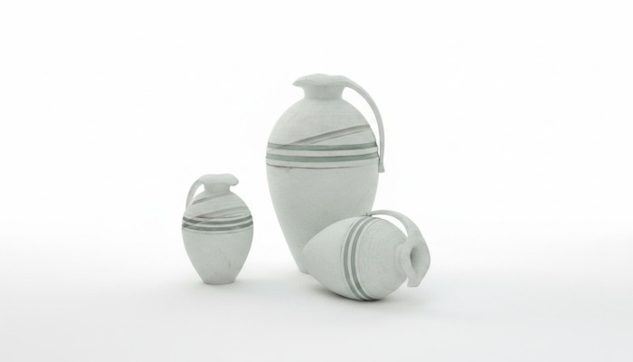 Blumenkübel Pflanz Kübel Natur Dekoration Figur Garten Blumentöpfe Vasen