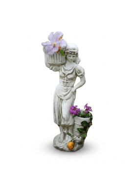 Blumenkübel Pflanz Natur Kübel Dekoration Figur Garten Vasen Blumentöpfe