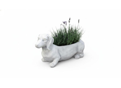 Blumenkübel Pflanz Kübel Dekoration Garten Figur Vasen Blumentöpfe Natur