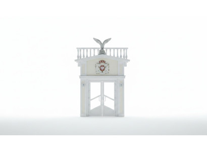 Edler Wappen Dekoration Haus Wand Garten Skulptur Figur Skulpturen