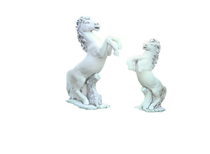Garten Dekoration Pferd Statue Skulptur Figuren Skulpturen Designer