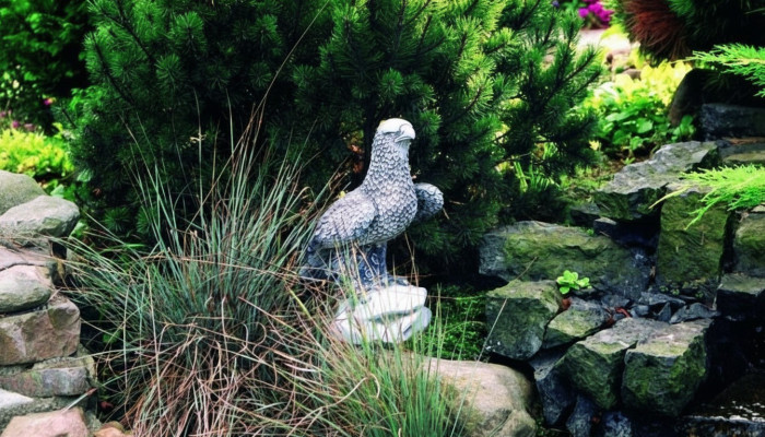 Garten Dekoration Adler Statue Skulptur Figuren Skulpturen Designer