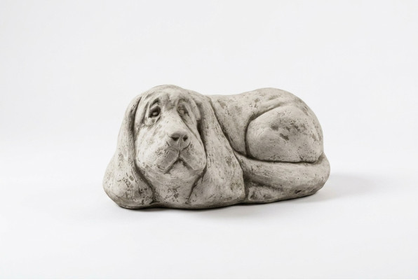 Garten Dekorative Hund Statue Skulptur Figuren Skulpturen Designer Figur