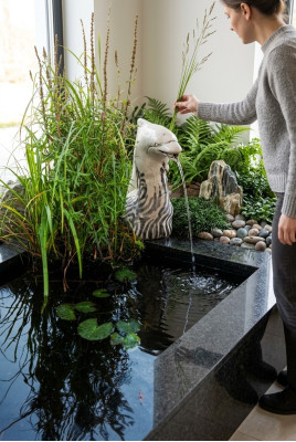 Garten Deko Delphin Statue Skulptur Figuren Skulpturen Designer