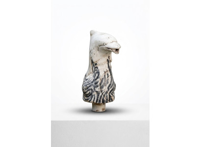 Garten Deko Delphin Statue Skulptur Figuren Skulpturen Designer