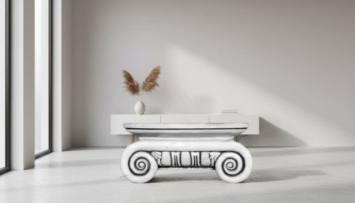 Säulen Element Sockel Kopf Abdeckung für Säule Dekor Antik Stil Garten