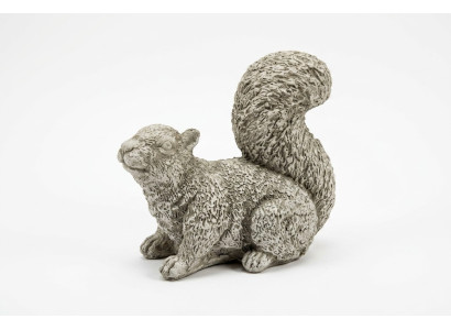 Garten Dekoration Eichhörnchen Terrasse Stein Figuren Figur Deko Statue