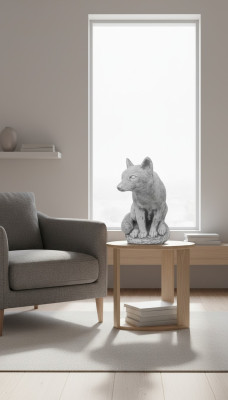 Garten Dekoration Fuchs Terrasse Stein Figuren Figur Dekorative Statue