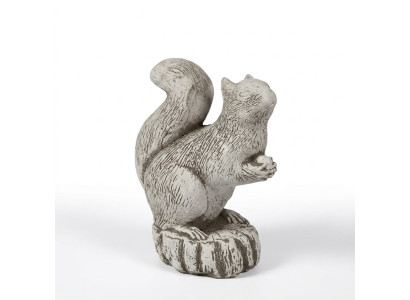 Zahradní dekorace Veverka Dekorace Terasa Kamenné Figurky Socha Statueta