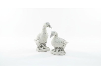 Garten Dekoration Ente Terrasse Stein Figuren Deko Figur Statue Skulptur