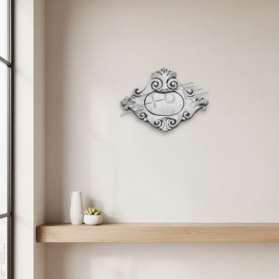 Wandrelief Steinplatte Bild Engel Antik Relief Weiß Bilder Steinguss Wand